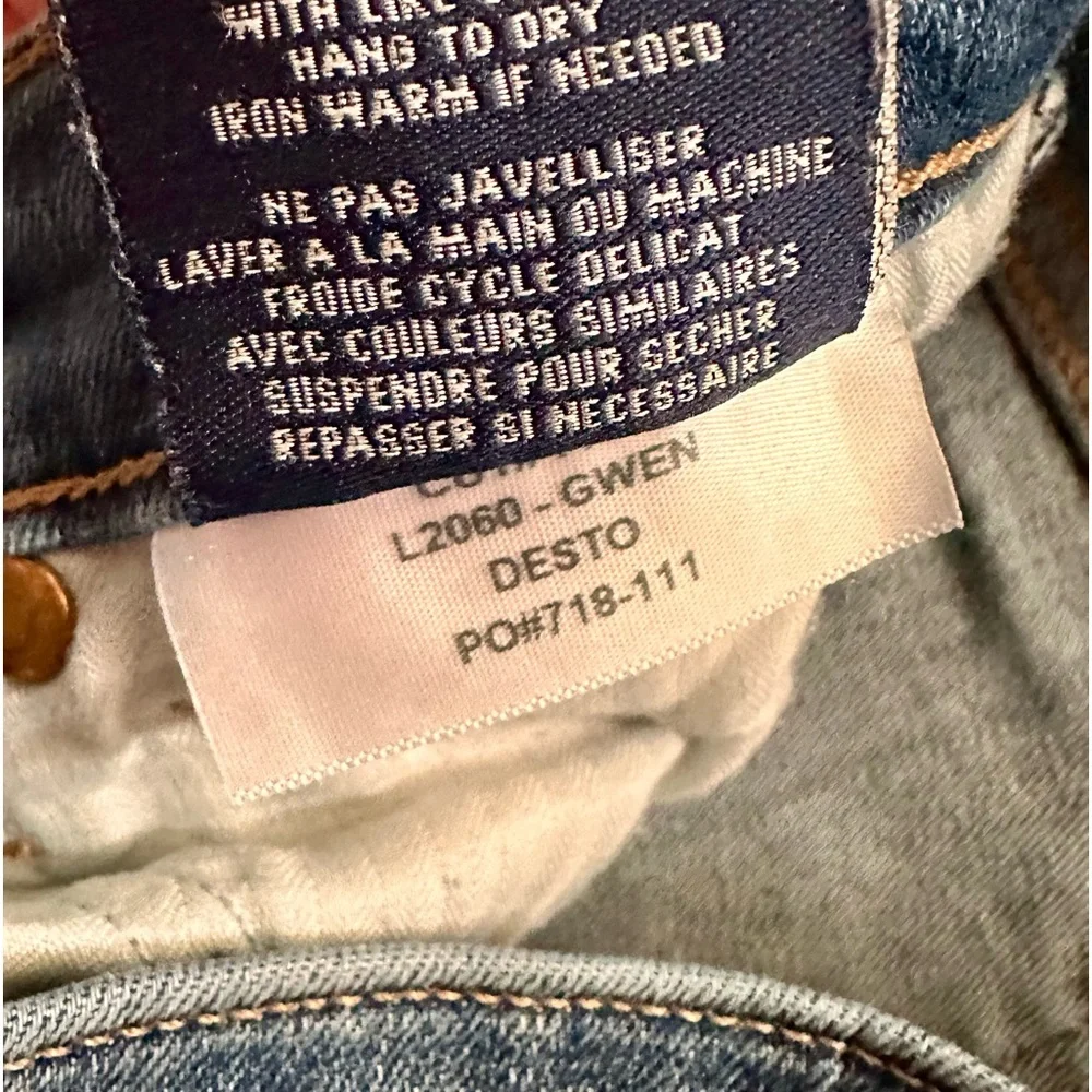 Fidelity Denim Gwen High Rise Skinny Jeans Size 26 - Picture 6 of 13